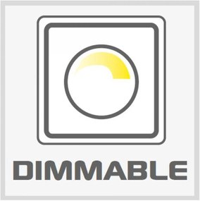 Aplica de perete design Industria Style dimabil Jesper 23710/70 BL