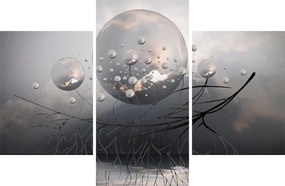 Tabloul bilelor abstracte (90x60 cm)