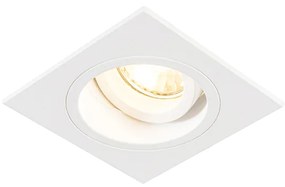 Spotlight inteligent încastrat alb pătrat incl. WiFi GU10 - Chuck