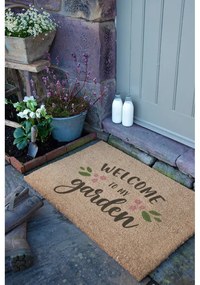 Covoraș de intrare din fibre de nucă de cocos 60x90 cm Welcome to My Garden – Artsy Doormats