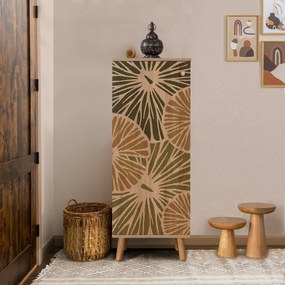 Dulap pantofi Mega Sonoma Oak Palm