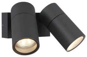 Aplica cu 2 Spoturi iluminat exterior protectie IP44 PIPER