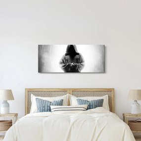 Tablou - Un călugăr într-o mănăstire (120x50 cm)