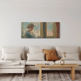 Tablou - Childe Hassam, The New York Window, reproducere (120x50 cm)