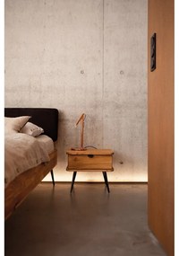 Noptieră din lemn de stejar Kula – The Beds