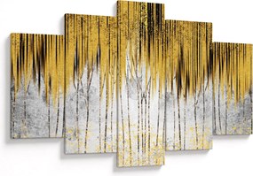 Tablou - Linii de aur (150x105 cm)