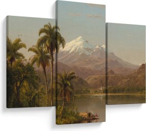 Tablou - Frederic Edwin Church, Tamaca Palms, reproducere (90x60 cm)
