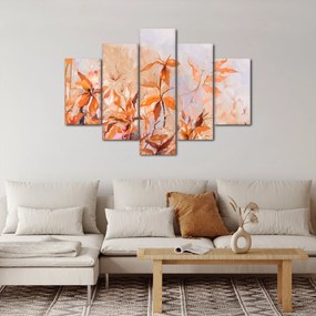 Tablou - Flori pictate (150x105 cm)