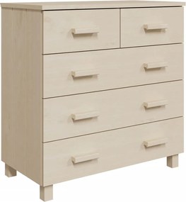 vidaXL Servantă „HAMAR”, maro miere, 79x40x80 cm, lemn masiv de pin