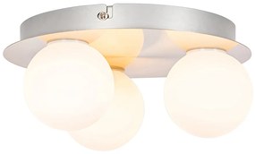 Plafoniera moderna pentru baie din otel cu 3 lumini - Cederic