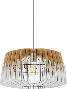 Eglo 32827 - Lustra ARTANA 1xE27/60W/230V alb 480mm