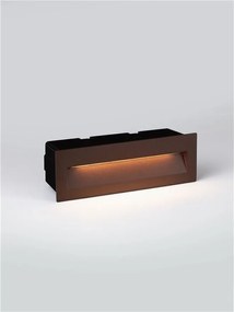 Spot incastrabil exterior IP65, LED CCT Ray corten