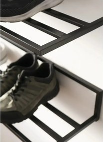 Pantofar hol 2 buc 70X30X25 cm, negru