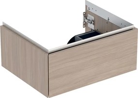 Dulap baza suspendat Geberit One stejar bej 60 cm