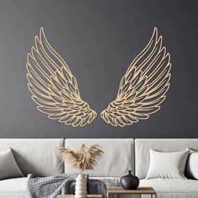SENTOP | Decorațiune de perete din lemn cu aripi de înger | DIVINUS