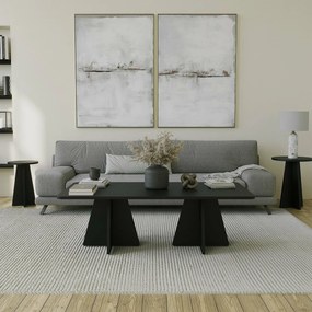 Măsuță de cafea Double Mushroom Black