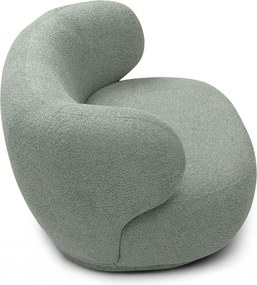 Fotoliu de relaxare Skindi - bouclé verde Catch Me 13