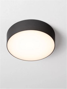 Plafoniera LED pentru iluminat exterior IP65 JUDI D-22cm negru
