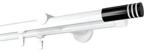 Galerie dubla teava profil MODULO PICIOR UNIVERSAL ,prindere perete 19/19 (Alege marime: 320 cm)