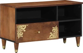 vidaXL Cabinet TV Maro miere 80 x 33 x 46 cm Lemn de mango solid