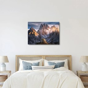 Tablou - Panoramă de munte (70x50 cm)