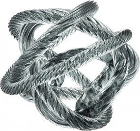 Obiect decorativ LUX Dominico L, diam.20cm gri 113529 HZ