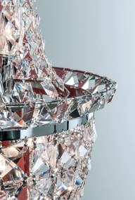 Aplica de perete cristal Swarovski AMBASSADOR crom