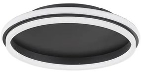 Lustra/Plafoniera LED design modern WILLOW Black 45cm