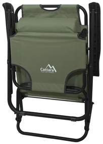 Scaun ajustabil pliabil verde/negru