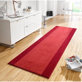 Covor tip traversă Hanse Home Basic, 80x200 cm, roșu