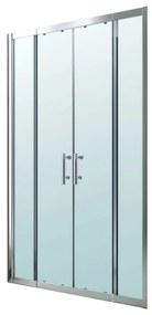 Ușă de duș Tavern 140x190 cm cu două foi