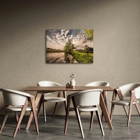 Tablou naturii cu raze de soae (70x50 cm)
