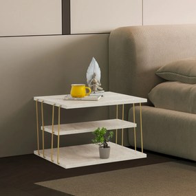 Masă de cafea Lifon Gold Travertine