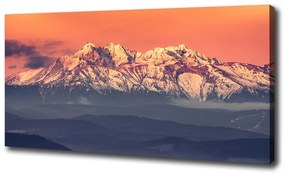 Tablou canvas Sunrise tatry
