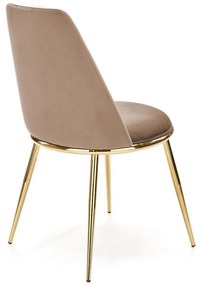 Scaun de bucaterie Louis, bej
