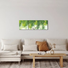 Tablou - Ceb în pădure (cu ceas) (90x30 cm)