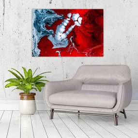 Tablou cu pete abstarcte (90x60 cm)