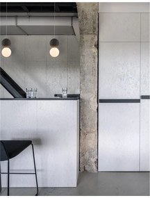 Pendul design modern ZERO, beton gri NVL-9704191