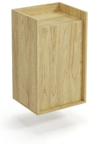 Corp depozitare modular Mobius 1D natur – H83 cm