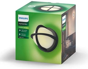Philips 17380/30/PN - Aplica perete exterior MYGARDEN ASTILBE 1xE27/42W/230V