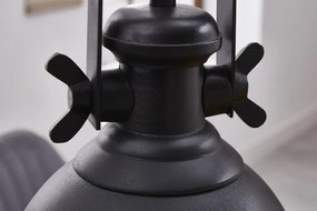 Pendul, Lustra suspendata stil Industrial negru