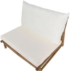 Scaun de grădină Theta (lemn deschis + alb) . 1076173