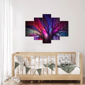 Tabloul abstract cu copacul (150x105 cm)