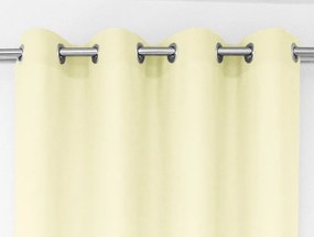 Draperie crem cu suspensie circulară Lungime: 260 cm