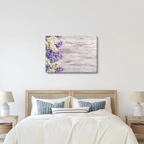 Tablou - Liliac pe lemn (70x50 cm)