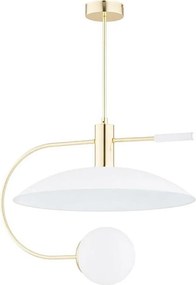 Lampă suspendată pe cablu BAONI 1xE14/10W/230V aurie