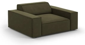 Fotoliu verde cu tapițerie din catifea Jodie – Micadoni Home