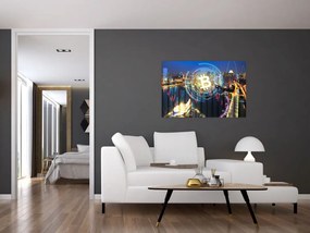 Tablou - Orașul investițiilor (90x60 cm)