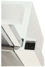Hota Telescopica Incorporabila Tornado Sondo 700 (60), 1 motor, latime 60 cm, 2 viteze, absorbtie 700 m3/ora, Alb