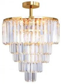 Lustra clasica 10 becuri E14 FC17106/6+3+1-GLD ZUMALINE